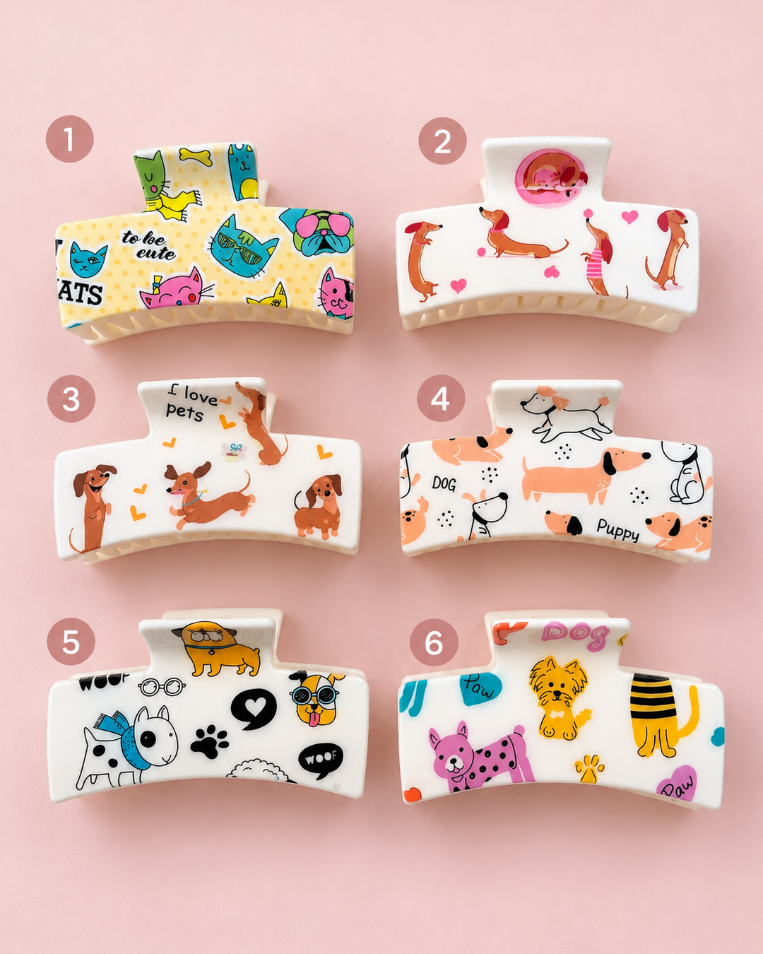 Κλάμερ Μαλλιών "Pets" 2 Κλάμερ Μαλλιών "Pets" - Image 2