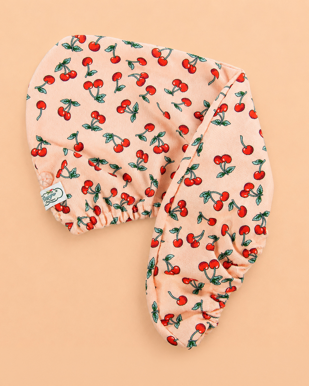 Απορροφητική πετσέτα - τυρμπάν Cherry Print - By Upper Canada 2 Απορροφητική πετσέτα - τυρμπάν Cherry Print - By Upper Canada - Image 2