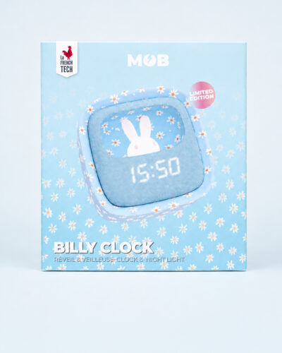 MOB Billy Clock  – Ψηφιακό Ξυπνητήρι και Φωτάκι Νυκτός - Daisies