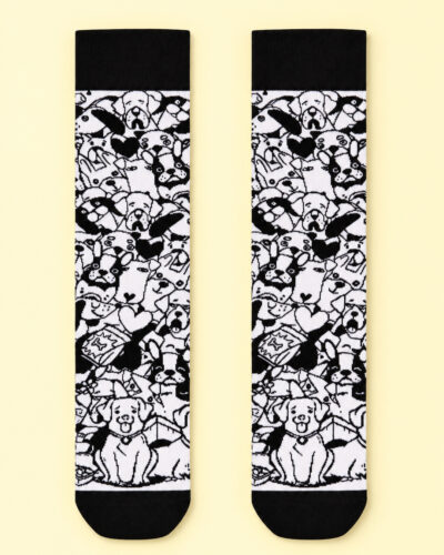 Κάλτσες με Σχέδιο Dogs Pattern
