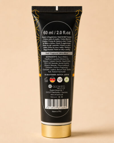 Hand Cream Back