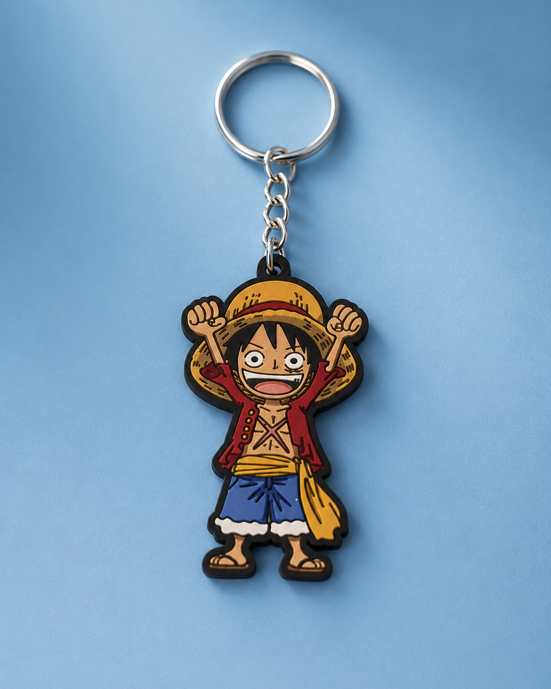 Ξύλινο Μπρελόκ One Piece – Luffy