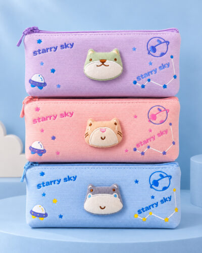 Κοτλέ Κασετίνα Starry Sky με 3D Ζωάκι
