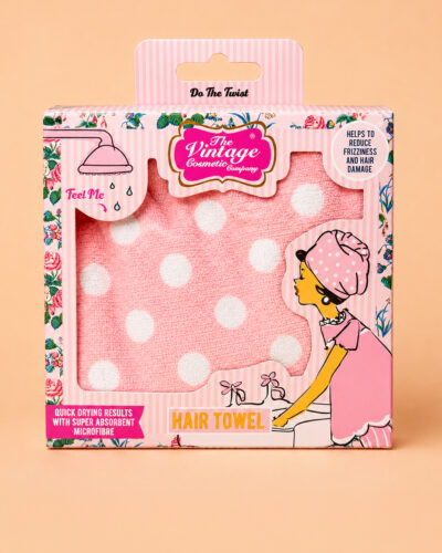 Απορροφητική πετσέτα - τυρμπάν Pink Polka Dot - By Upper Canada
