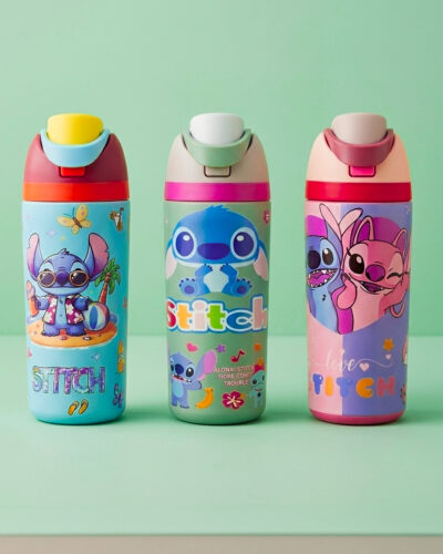 Παιδικό Παγούρι Stitch με Flip Καπάκι