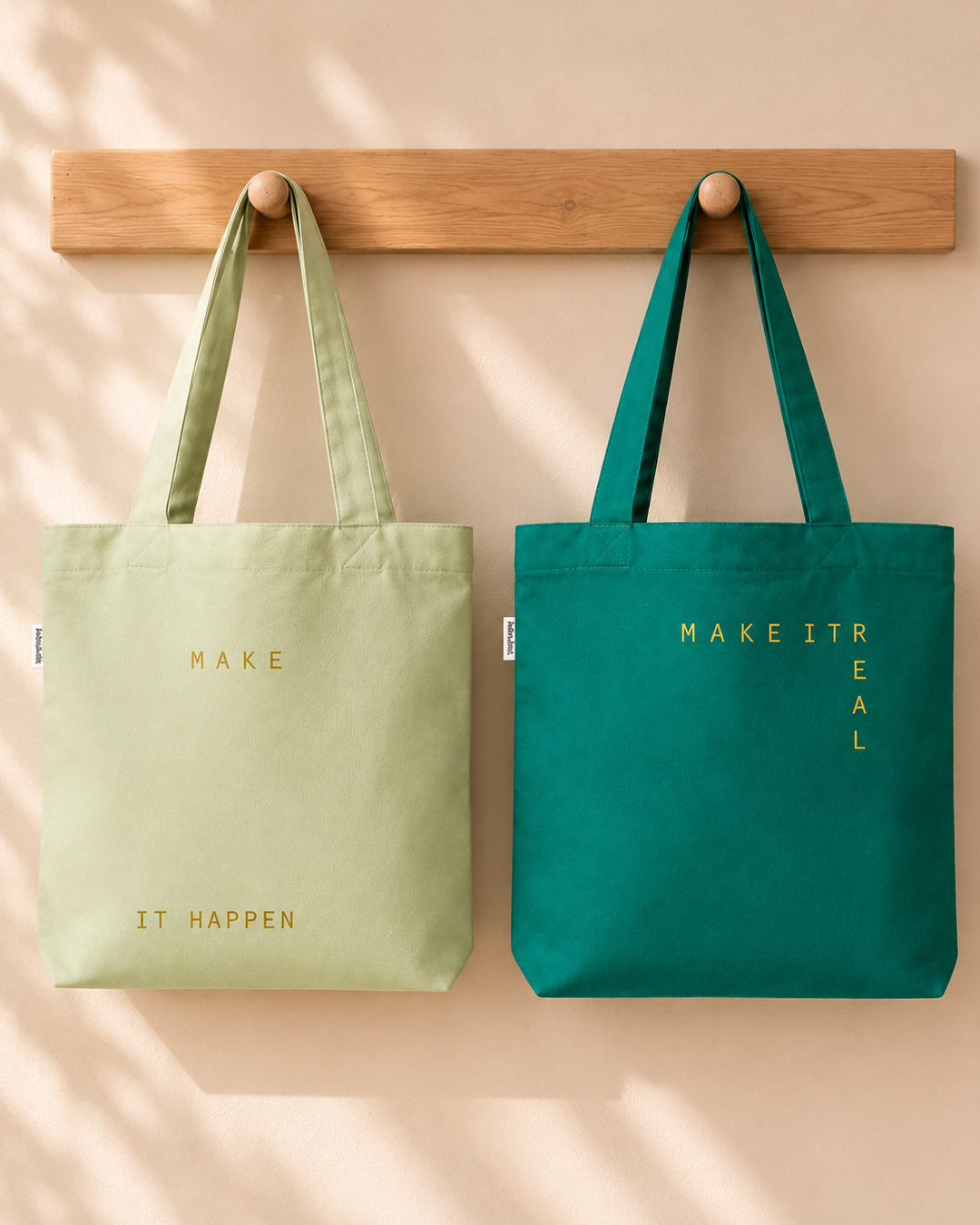 Tote Bag με Μότο