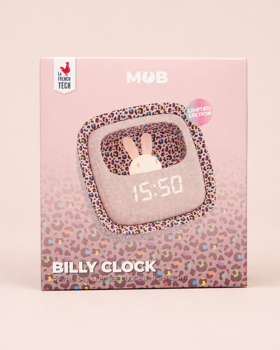 MOB Billy Clock – Ψηφιακό Ξυπνητήρι και Φωτάκι Νυκτός - Leopard 1 MOB Billy Clock – Ψηφιακό Ξυπνητήρι και Φωτάκι Νυκτός - Leopard