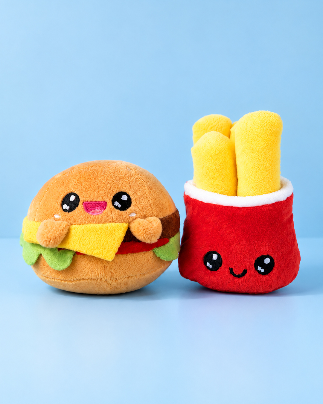 Σετ Λούτρινα Yummis Together Burger & Fries – Joy Toy 1 Σετ Λούτρινα Yummis Together Burger & Fries – Joy Toy